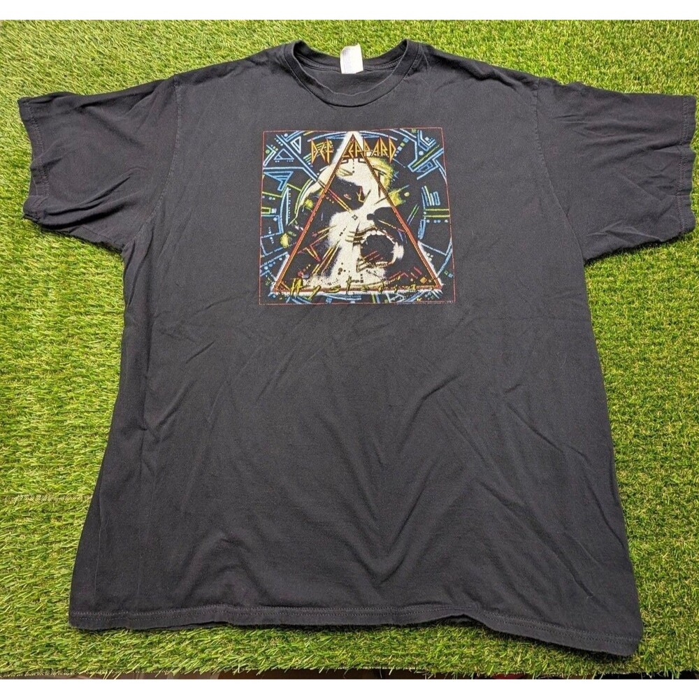 Port & Company Def Leppard Hysteria Graphic T-Shirt Size 3XL Black